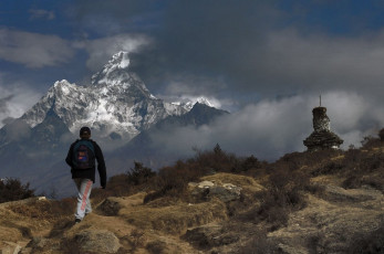 Ama Dablam (6,856m), from above Khumjung.