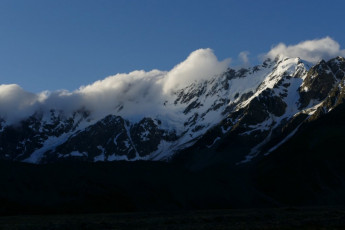 The seldom-climbed Mt Moffat in early evening light.  Next time.
