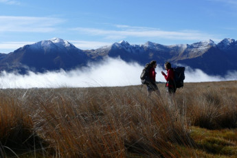 Mt Arthur and the Twins from the Tablelands – great views of Nelson and Golden Bay were later had on the last really fine day for a fortnight.