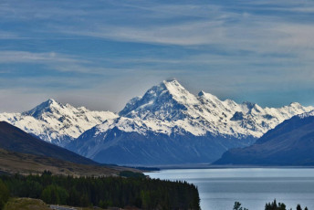 I continued to visit Mount Cook National Park, sometimes bringing my family, making various excursions. The most serious attempt at a real climb was in summer 2004, up the Hopkins Valley in pursuit of Mount Ward, but the weather put paid to that. There were also walks to the terminal moraines of the Hooker and Tasman Glaciers; a scramble up Wakefield ridge; a couple of romps up Mount Sebastopol (1,468m); Mueller Hut and Mount Ollivier (1,933m) on the ridge above. I was even paid on one occasion to guide two Canadian media people, hosted by Education New Zealand, up to Mueller Hut. That was a nice insight into what it is to be on the other side of a guide / client relationship.