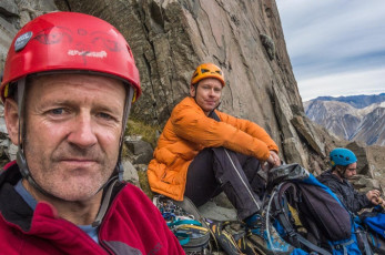 We were at 1,800 metres – only 300 metres into a 900 metre climb; and it was already after 2pm. As I munched on some lunch I pondered what Queenstown-based Dave McLeod and his climbing buddy’s had achieved many years ago on the first winter ascent of the southwest ridge. They had not only completed it in mountain boots and crampons, but also walked in and out from Erewhon Station, all in just two huge days. Respect!