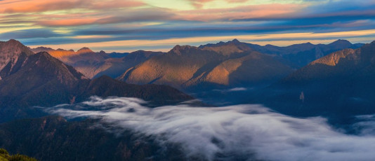 Looking northwest in the direction of Kakapo Saddle.