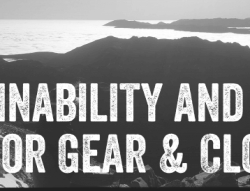 Sustainability and Outdoor Gear & Clothing
